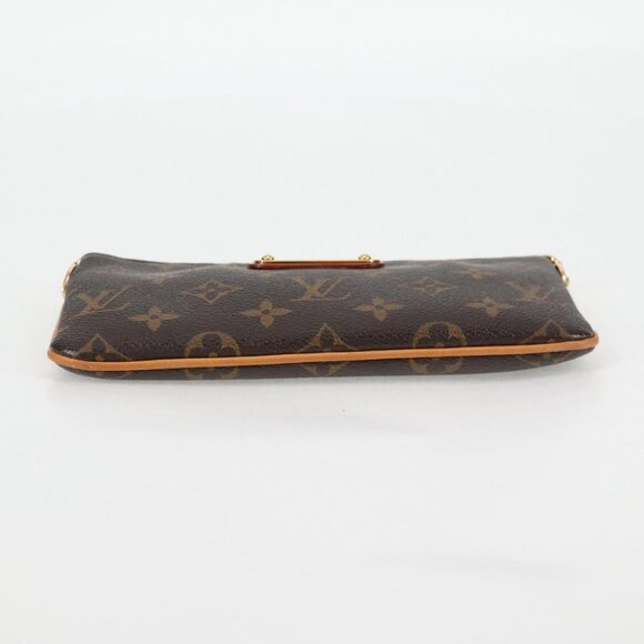 LOUIS VUITTON Monogram Chain Pochette Mila MM Pouch M60094 Auth 133662V - Picture 6 of 16